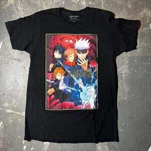 VINTAGE MEN JUJUTSU KAISEN COMIC T-SHIRT SIZE M